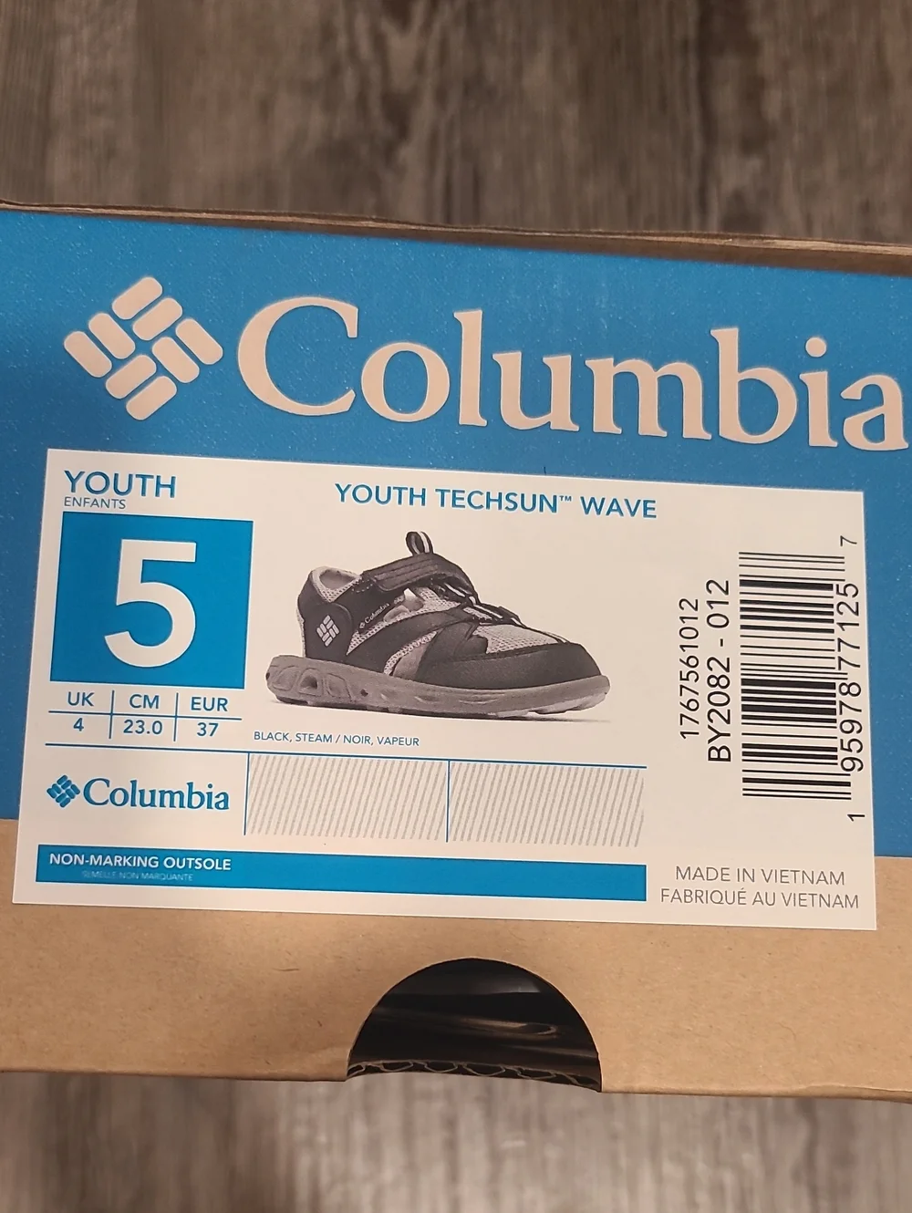 Columbia TechSun Wave Sandals/Water Shoes Size 5